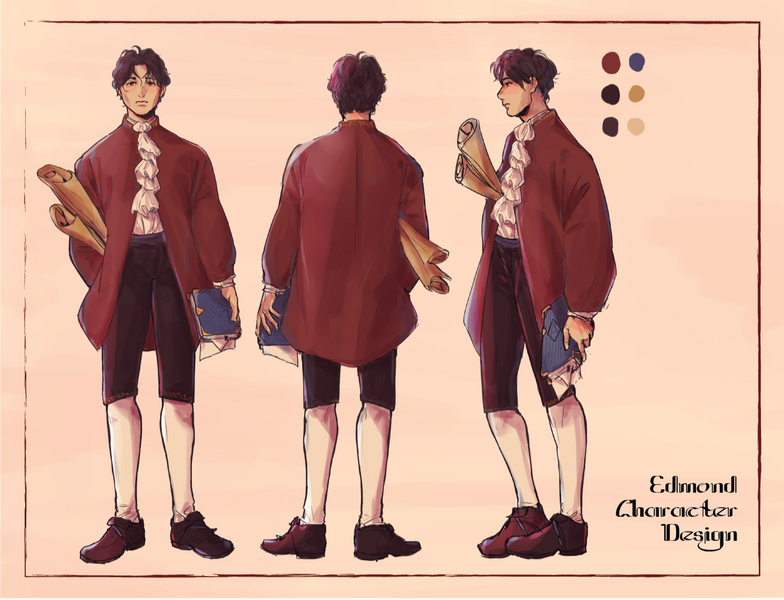 Edmond Character Design - June 2021