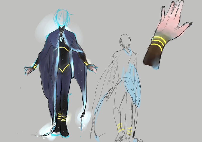 Halley's costume re-design - Nov 2021