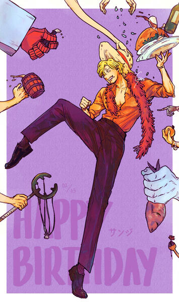 Sanji&#39;s (One Piece) birthday - March 2024